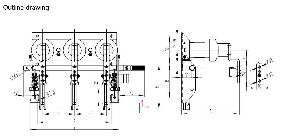 EB 型接地開關（ABB許可技術快速分合閘接地開關）技術參數